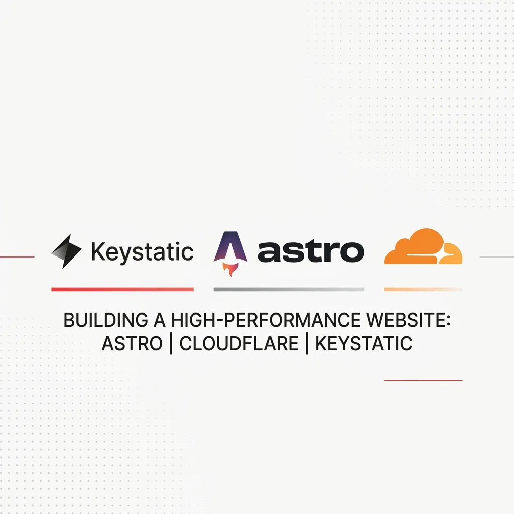 How I Built a 100 PageSpeed Portfolio with Astro, Keystatic, and Cloudflare Pages